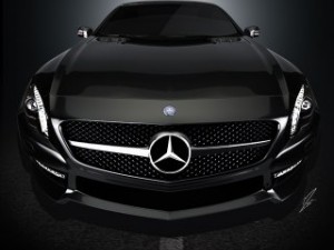 mercedesbenz sl class 2012 3D 模型
