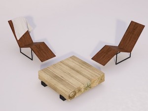 joyau lounge Modello 3D