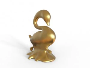 cigno Modello 3D