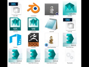 swan Model 3D