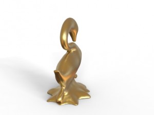swan Model 3D