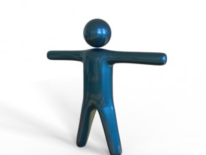 stick man Model 3D
