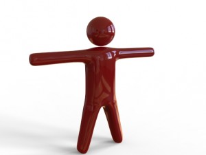 stick man Model 3D