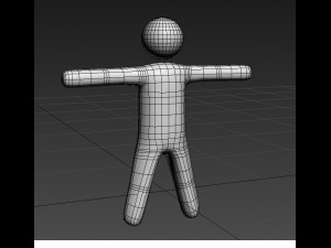stick man Model 3D