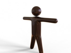 stick man Model 3D