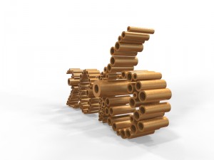 new year 2016 3D Model