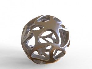 christmas ball 3D मॉडल