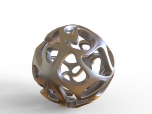 christmas ball 3D मॉडल