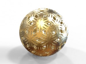 christmas ball Modello 3D