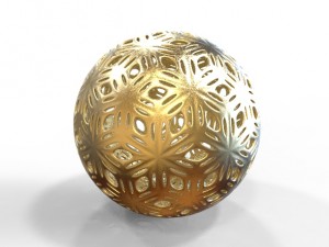 christmas ball Model 3D