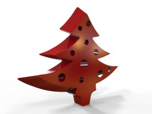 christmas tree Modello 3D