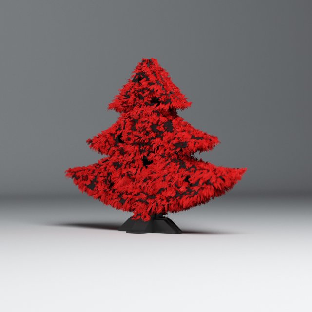 christmas tree Modello 3D .c4d .max .obj .3ds .fbx .stl .blend 