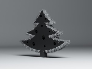 christmas tree 3D मॉडल