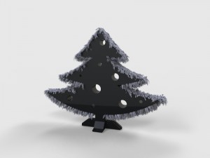 christmas tree 3D मॉडल