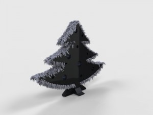 christmas tree 3D मॉडल