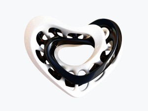 love heart 3D मॉडल