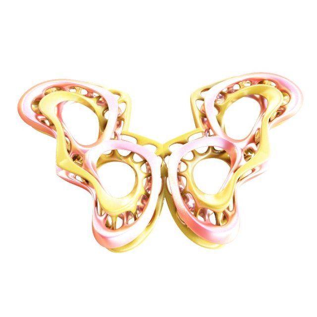 butterfly Modello 3D .c4d .max .obj .3ds .fbx .stl .blend 