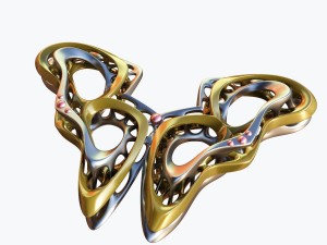butterfley Modello 3D