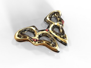 butterfley Modello 3D