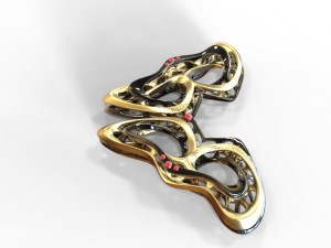 butterfley Modello 3D