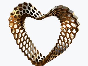 love heart 3D Model