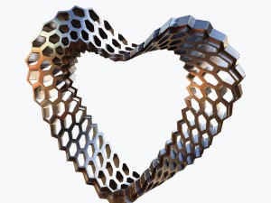 love heart 3D Model