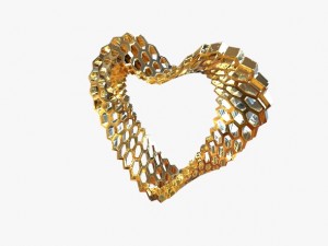 love heart 3D Model