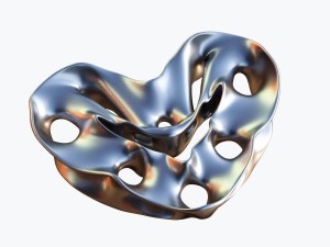 love heart Model 3D
