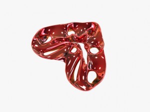 love heart Model 3D