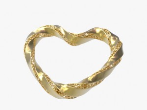 love heart 3D मॉडल