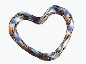 love heart 3D मॉडल