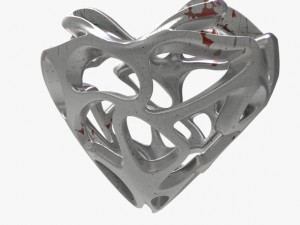 love heart 3D 모델