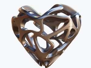 love heart 3D 모델
