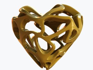 love heart 3D 모델