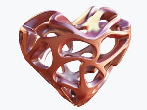 love heart 3D 모델