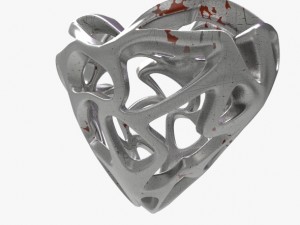 love heart 3D 모델