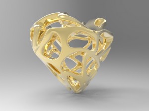 love heart 3D 模型