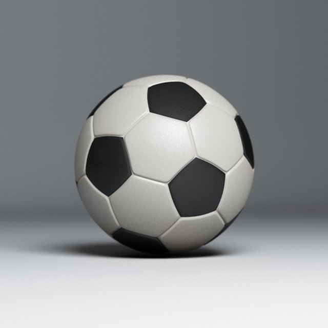 soccer ball Modello 3D .c4d .max .obj .3ds .fbx .stl .blend