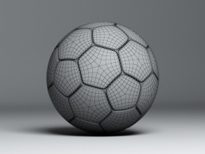 soccer ball Modello 3D