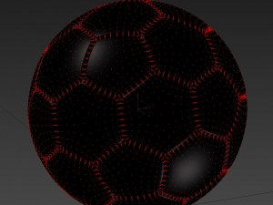 soccer ball Modello 3D