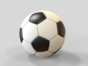 soccer ball Modello 3D