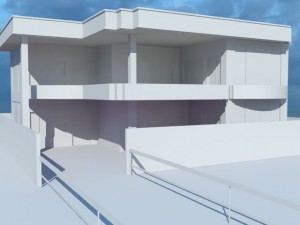 exterior building 3D Model