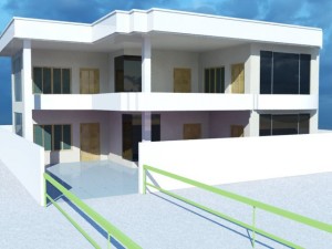 exterior building 3D Model