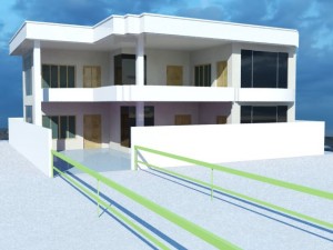 exterior building 3D Model