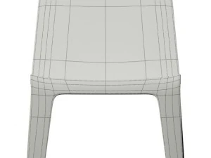 white chair 3D Model