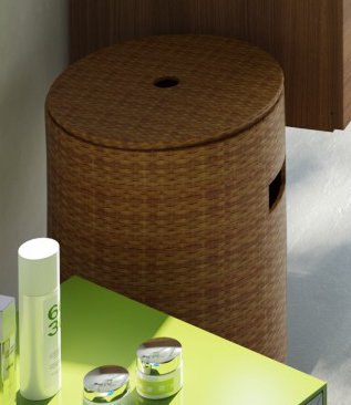 wicker basket 3D Model .c4d .max .obj .3ds .fbx .stl .blend 