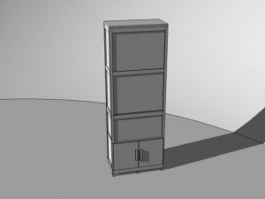 showcase Modelo 3D