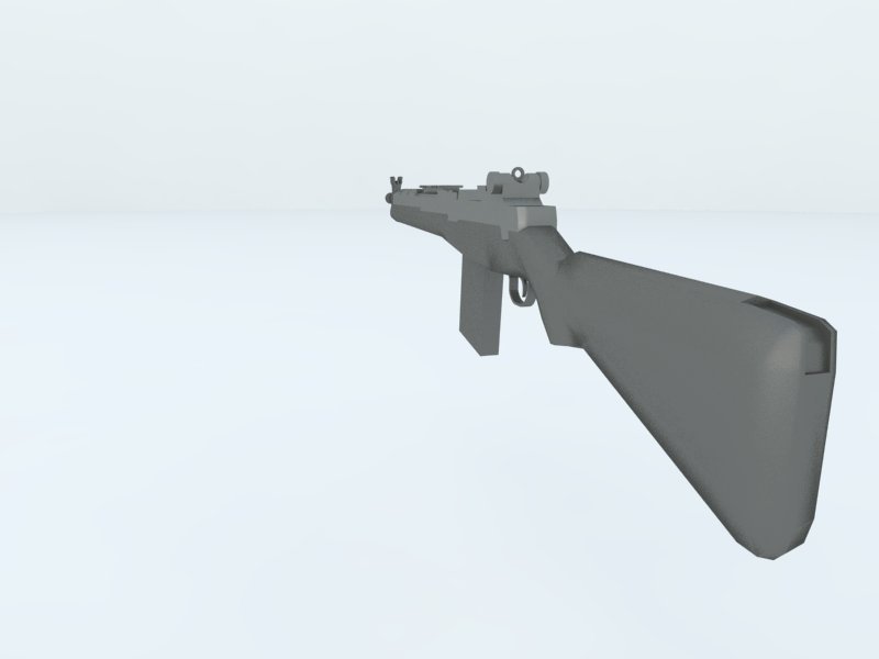 Short version. G36 3d model. Автомат лоуполи. Винтовка Мос на Лоу Поли. Lowpoly Калашников 3 проекции