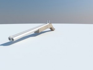 double shotgun 3D 모델