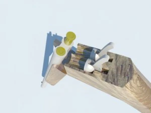 doppio fucile Modello 3D